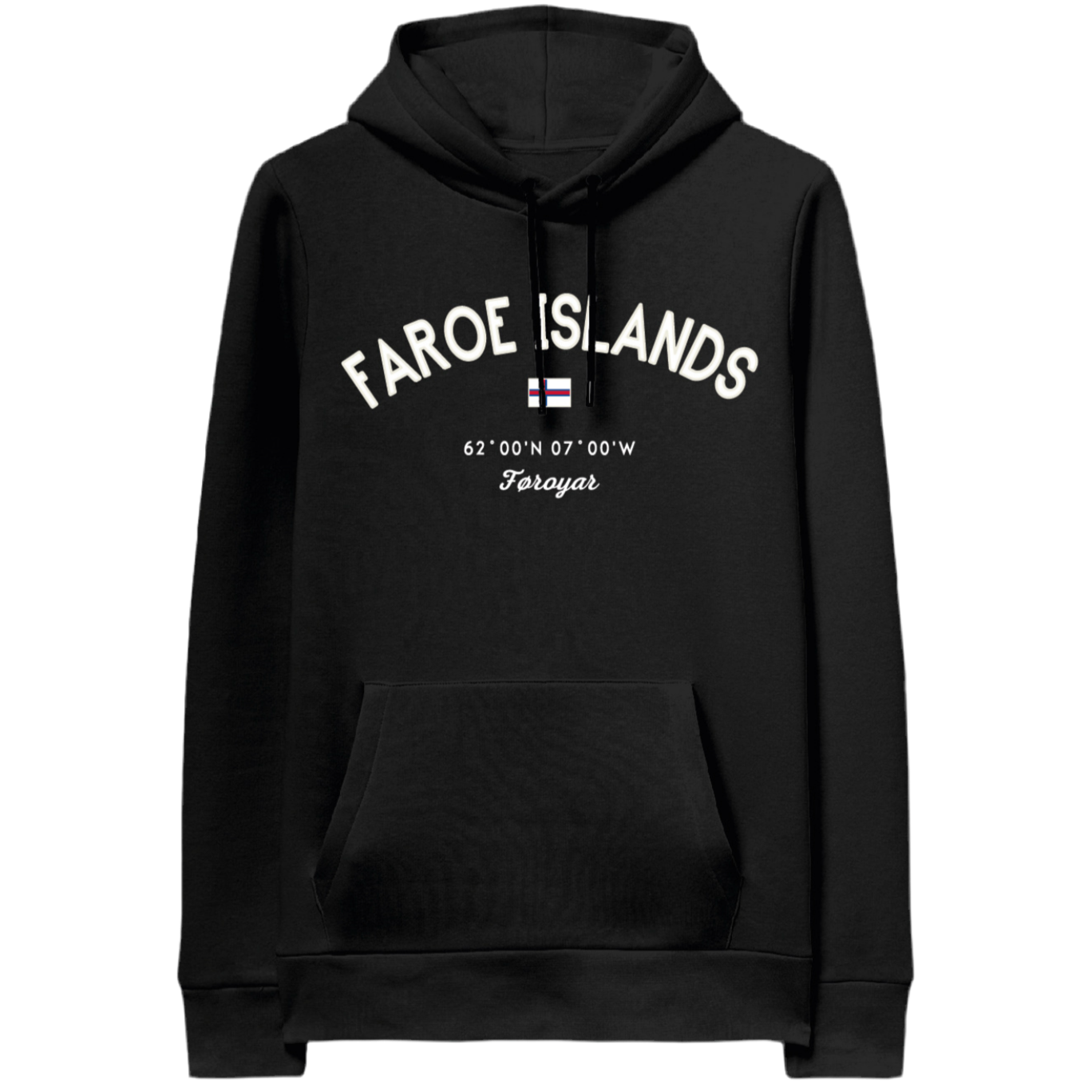 FOX Hoodie Brassfield Black, "Faroe Islands" (3)