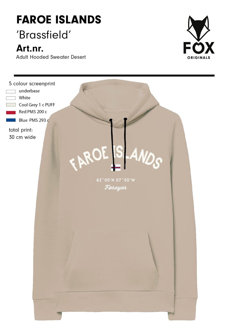FOX Hoodie Brassfield Desert, "Faroe Islands" (3)
