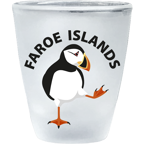 SOLBERG Shotglas lítið matt, gangandi lundi - 30 ml (12)