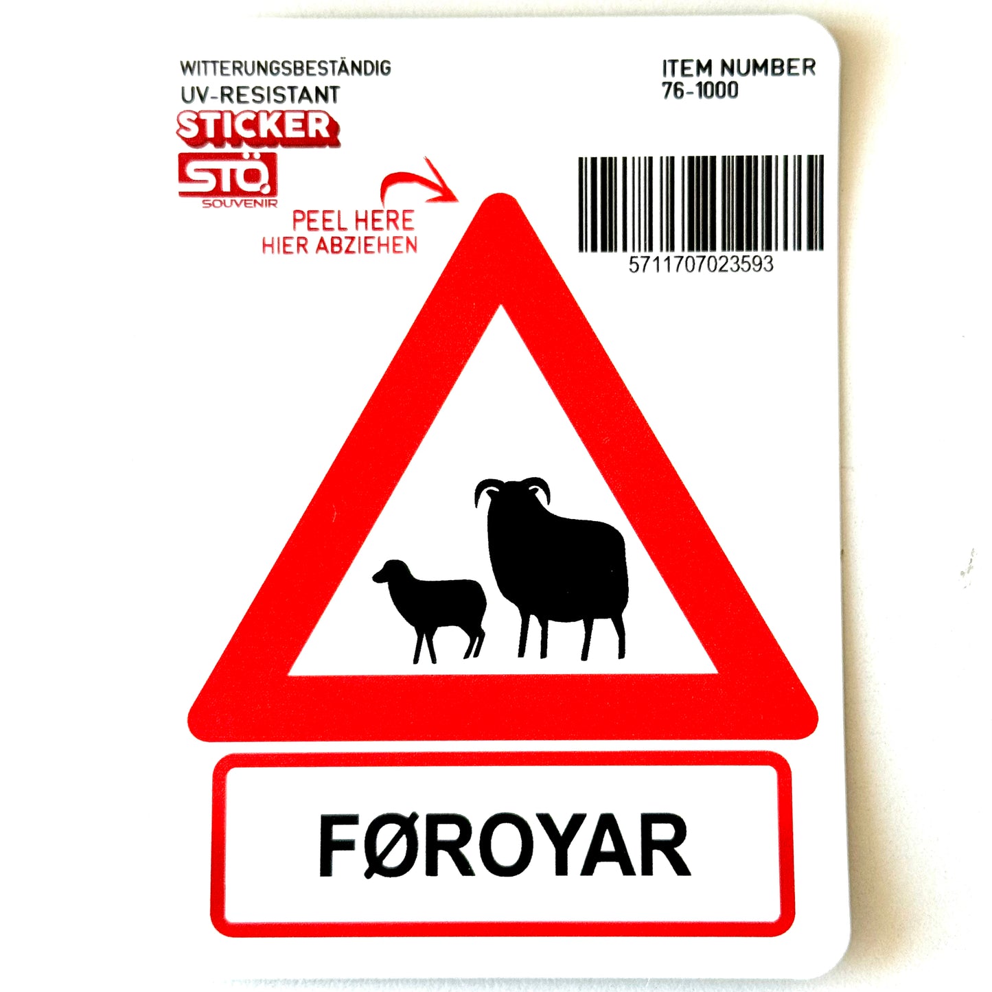 STÖ klistrimerki, seyðir (50)