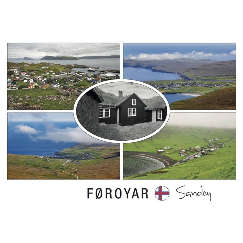 SOLBERG Postkort Sandoy - 5 myndir (50)