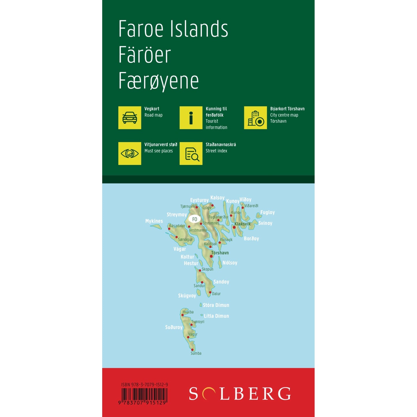 FREYTAG-BERNDT Føroyar, 2021 - 1:100.000 (36/120)