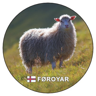 SOLBERG Fotomagnet seyður - Ø 65 mm (12)
