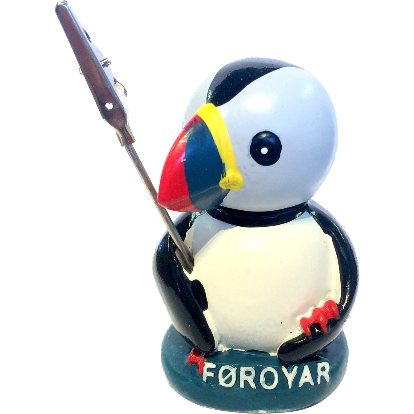 SOLBERG Lundi, korthaldari cartoon, "Føroyar" - 7 cm (1)*