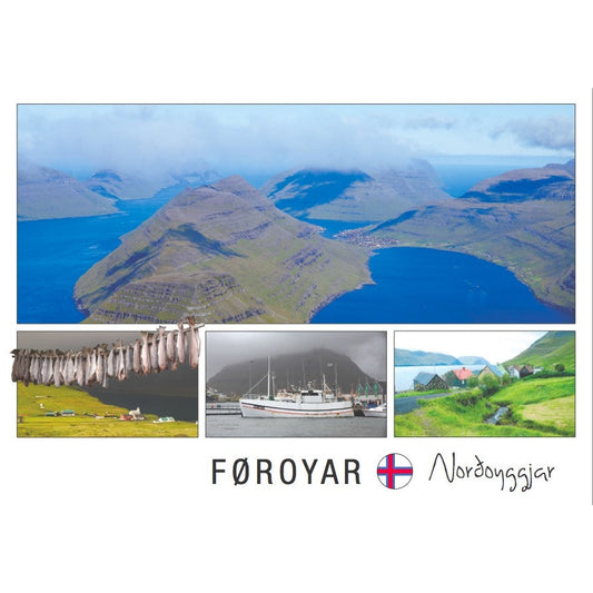 SOLBERG Postkort Norðoyggjar - 4 myndir (50)