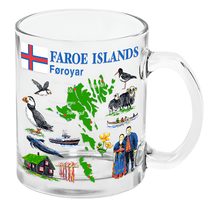 SOLBERG Tekrúss glas, Føroyar - 300 ml (22)