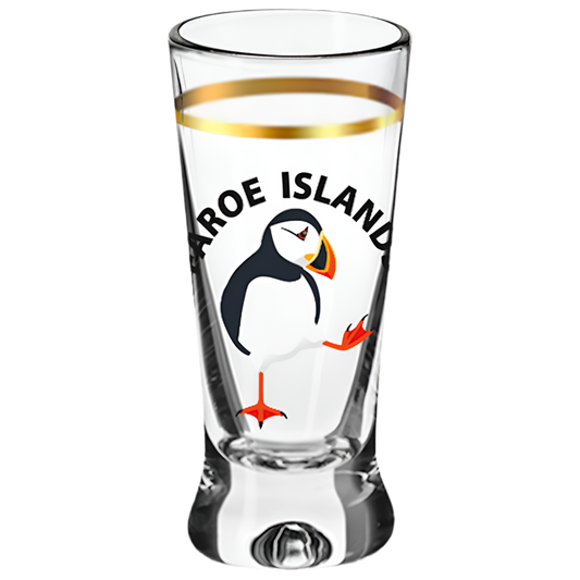 SOLBERG Shotglas v/ gullkanti, lundi - 25 ml (6)