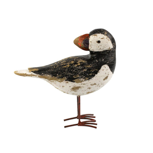 NAUTICALIA Lundi, avskallað málað træ - 21 cm (4)