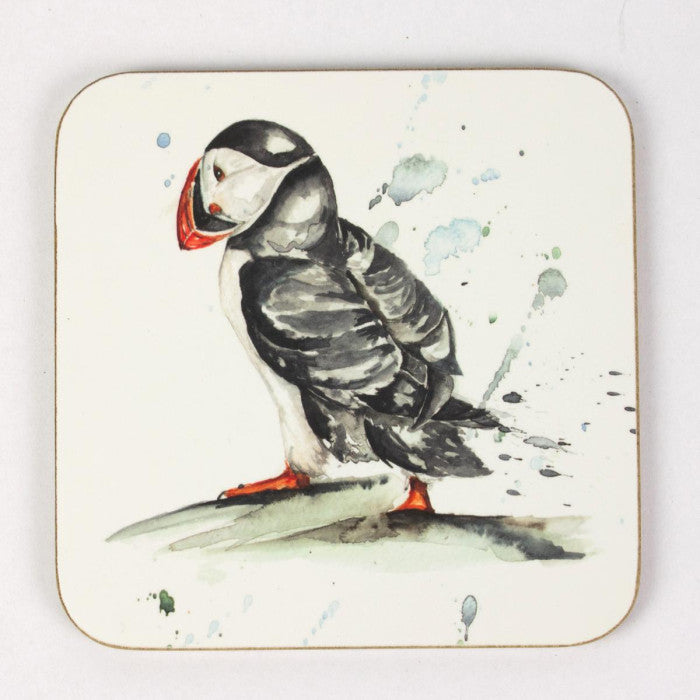 MEG HAWKINS 4 stk. kork undirløg, standandi lundi - 10x10 cm (6/48)