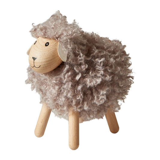 DACORE Seyður langhærdur 16 cm, træ/polyester