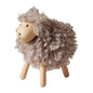 DACORE Seyður langhærdur 16 cm, træ/polyester