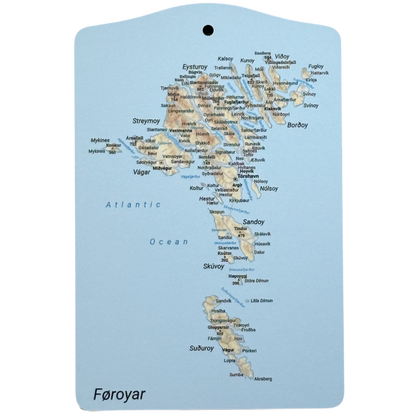 SOLBERG skeribretti, Føroyar - 30x20 cm (6)