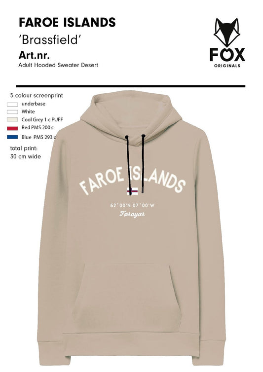 FOX Hoodie Brassfield Desert, "Faroe Islands" (3)