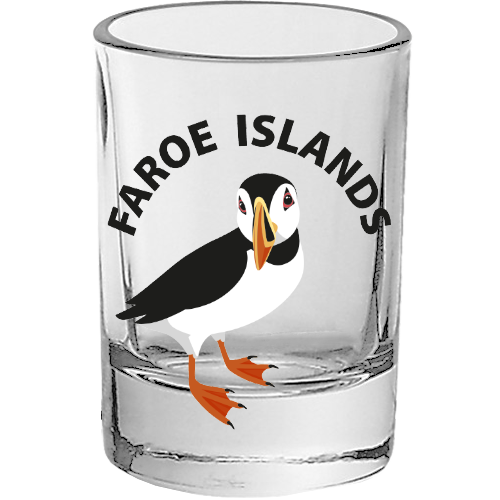 SOLBERG Shotglas v/ tjúkkum botni, standandi lundi - 50 ml (6)