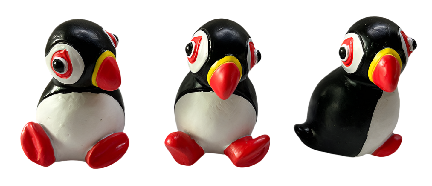 SOLBERG Lunda minifigurar (cartoon), 3 sløg - 30 mm (24)