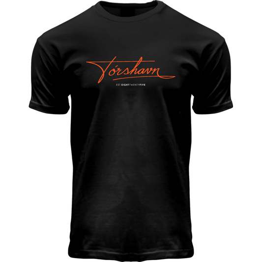 FOX T-shirt ADULT Autograph Printed Black, "Tórshavn"
