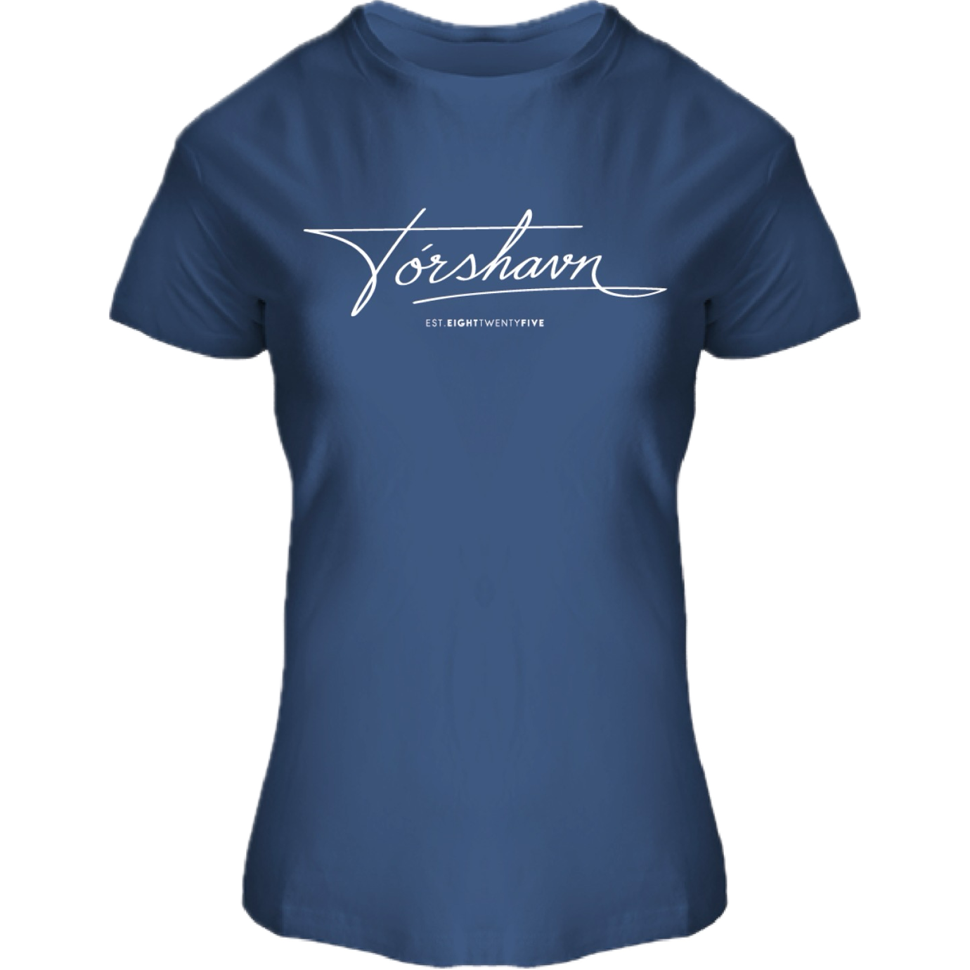 FOX T-shirt LADY Autograph Printed Denim, "Tórshavn"