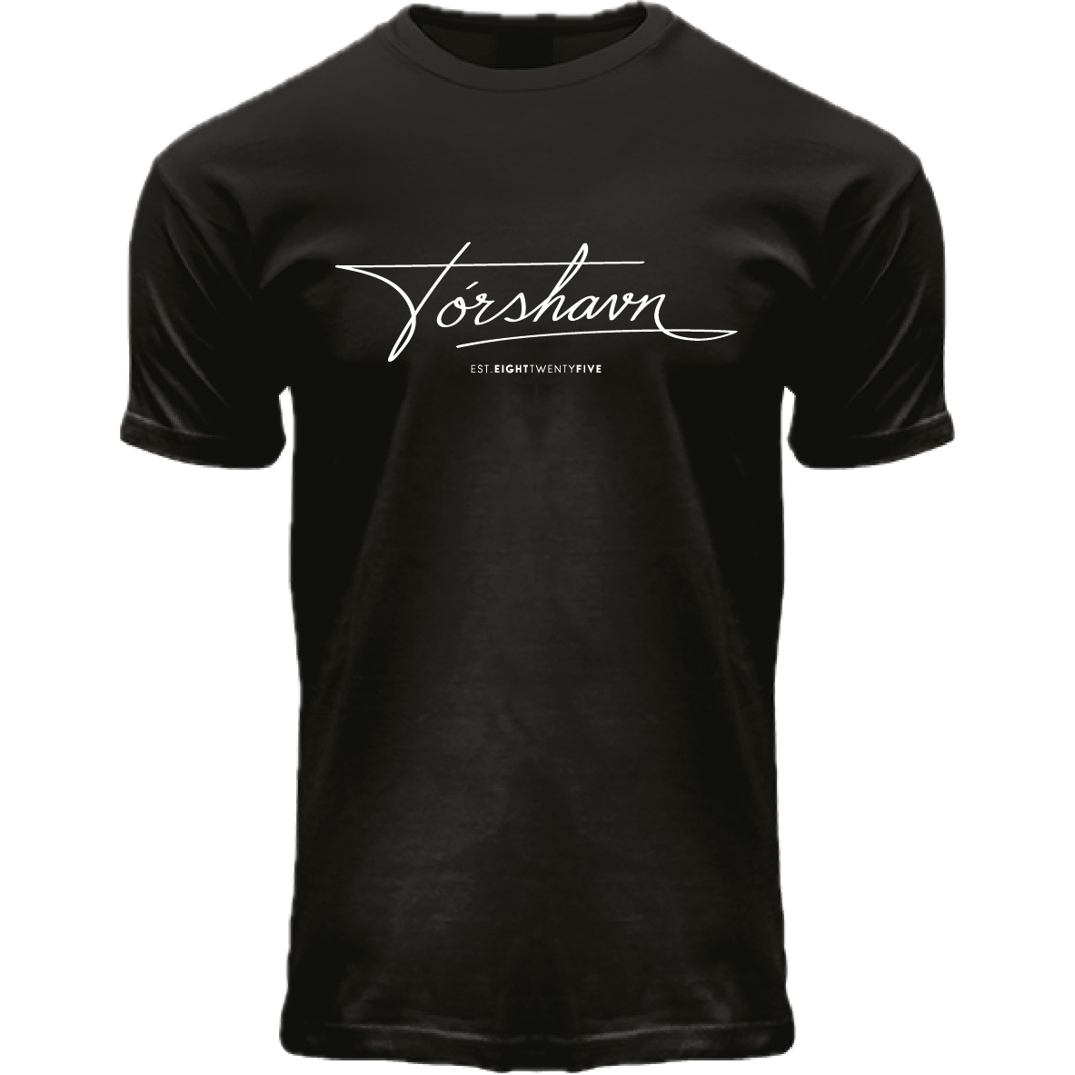 FOX T-shirt ADULT Autograph Printed Black, "Tórshavn"