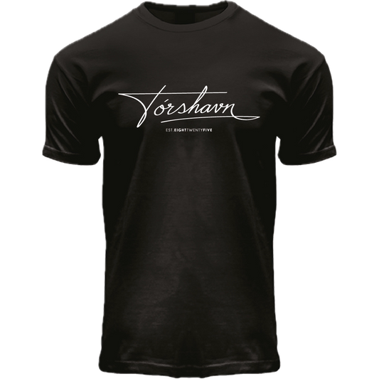 FOX T-shirt ADULT Autograph Printed Black, "Tórshavn"