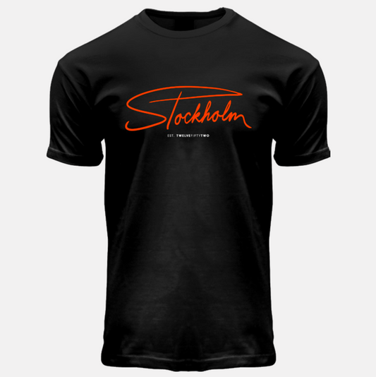 FOX T-shirt ADULT Autograph Printed Black, "Tórshavn"