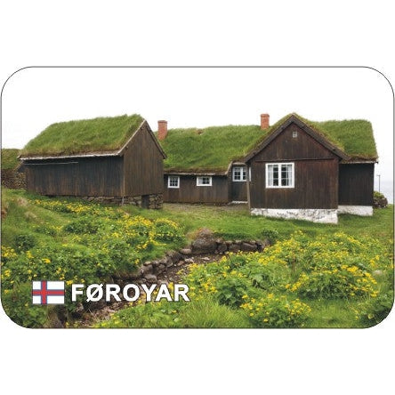 SOLBERG Fotomagnet Hoyvíksgarður - 50 x 75 mm (12)