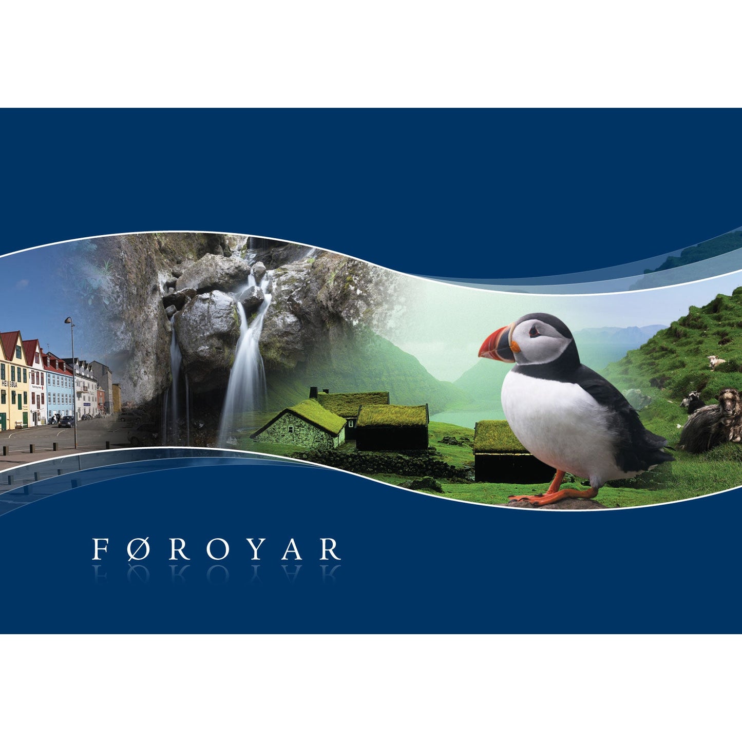 SOLBERG Postkort Føroyar - bylgja (50)