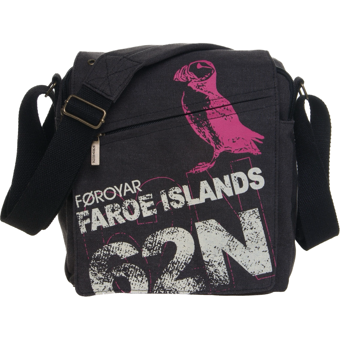 ROBIN RUTH Messengerbag S, sort – Solberg Souvenirs ApS