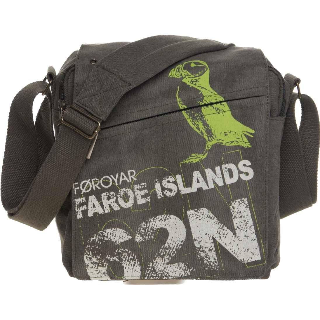 ROBIN RUTH Messengerbag S, grøn – Solberg Souvenirs ApS