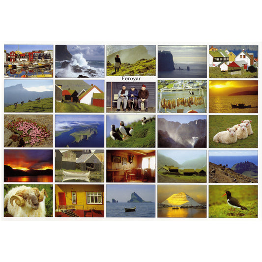 SOLBERG Postkort Føroyar - 25 myndir (50)